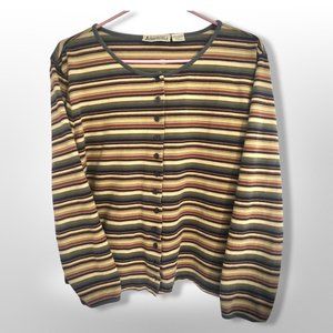 Vintage '90s Aeropostale Striped Button-Up